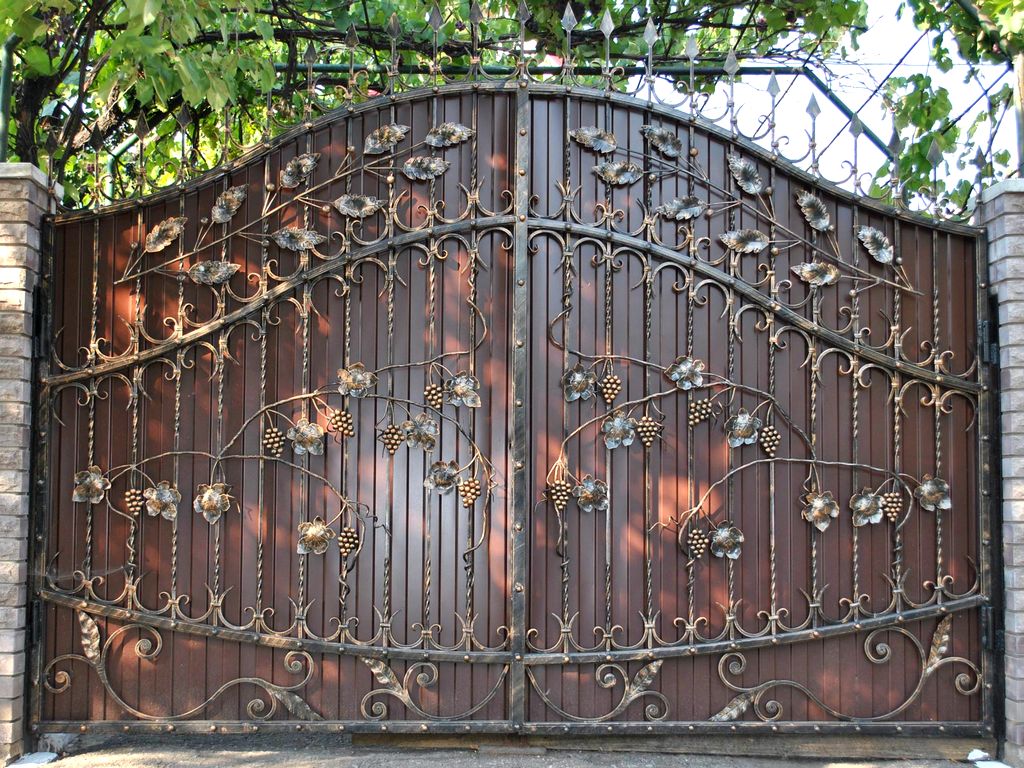 кованые ворота